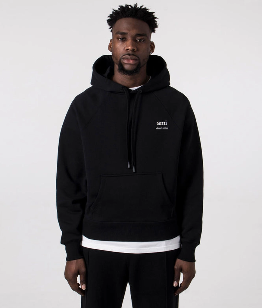 AMI Paris Mens  Loopback Hoodie